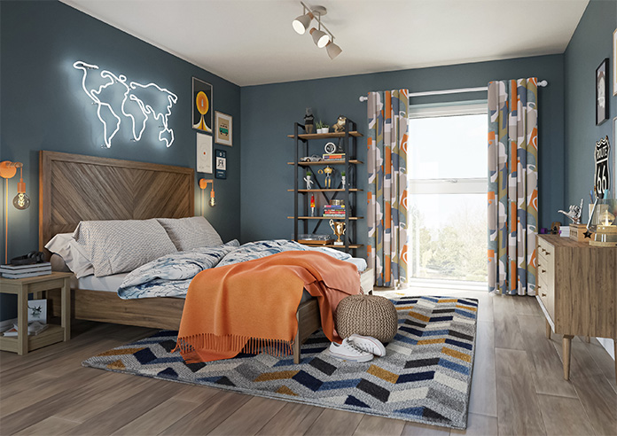 Athena, Steel - Made to Measure Curtains - Image 8